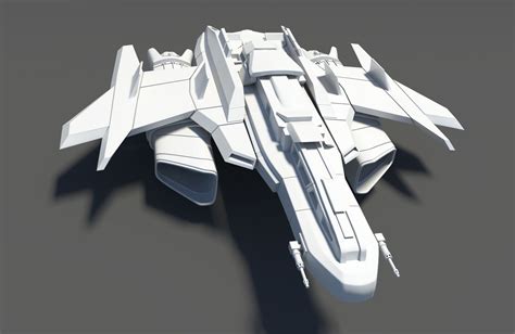 Negh Var Class Klingon Spaceship Free 3d Model Obj Free3d