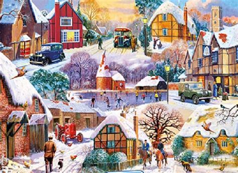 Winter landscapes. - online puzzle