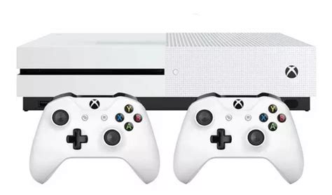 Microsoft Xbox One S 1tb Two Controller Bundle Color Blanco Mercadolibre