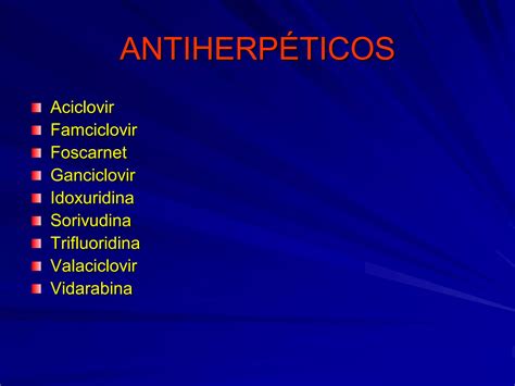 Ativirales Antimic Ticos Y Antiparasitarios Ppt