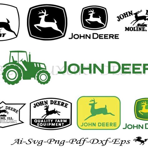 John Deere Logos Through The Years