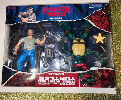 Stranger Things And Tmnt Crossover With New Playmates Off