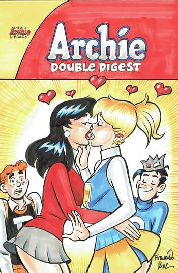 Today Finally Betty And Veronica Kiss In Archie Comics Spoilers