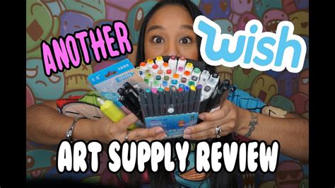 Arts Supplies From Wish Part 2 Youtube