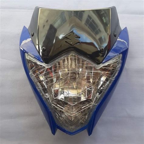 HEADLIGHT ASSY RAIDER 150 REBORN BLUE Lazada PH