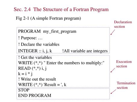 PPT Introduction To Fortran 90 95 By Stephen J Chapman PowerPoint