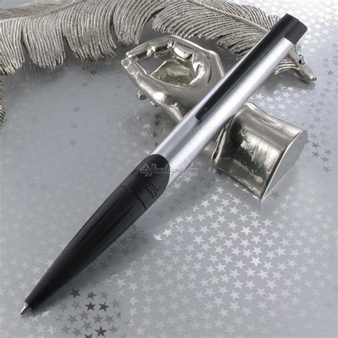 Stylo Bille St Dupont D Fi Millenium Noir Et Chrom Mat