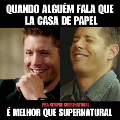 Pin de Megadeth em Supernatural Supernatural engraçado Memes