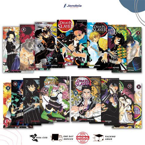 Jual Seri Lengkap Komik Demon Slayer Kimetsu No Yaiba Shopee Indonesia