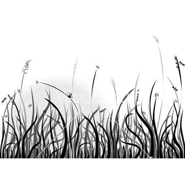 Grass black and white grass clipart line drawing pencil and in color ...