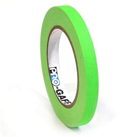 Pro Gaff Neon Gaffa Tape 12mm X 22 8m Groen Tape Deal