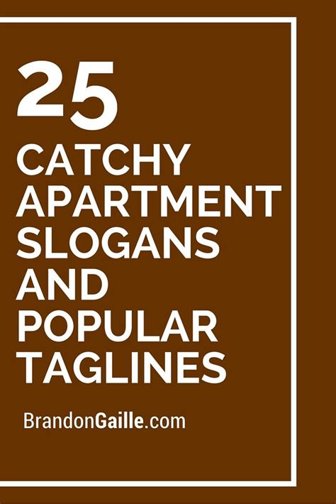 27 Catchy Apartment Slogans And Popular Taglines Apartments Property Management And Management