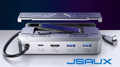 Jsaux Presenta Una Docking Station Con Ssd M Per Steam Deck Pc