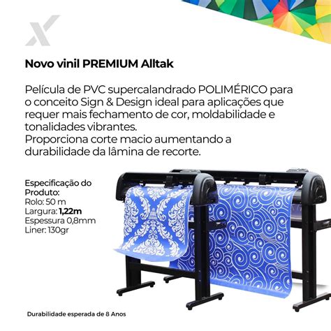 Bobina Vinil Adesivo Envelopamento Azul Celeste Alltak Premium