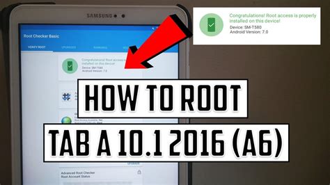 How To Root Galaxy Tab A Sm T Twrp Recovery Android