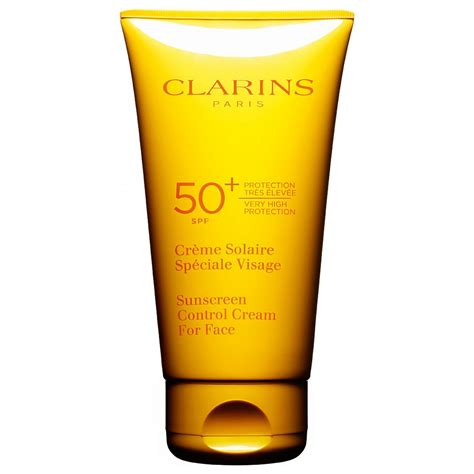 Clarins Sunscreen Control Cream For Face Krem do opalania twarzy SPF 50 ...