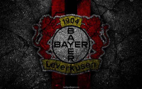 Download wallpapers Bayer Leverkusen, logo, art, Bundesliga, soccer ...