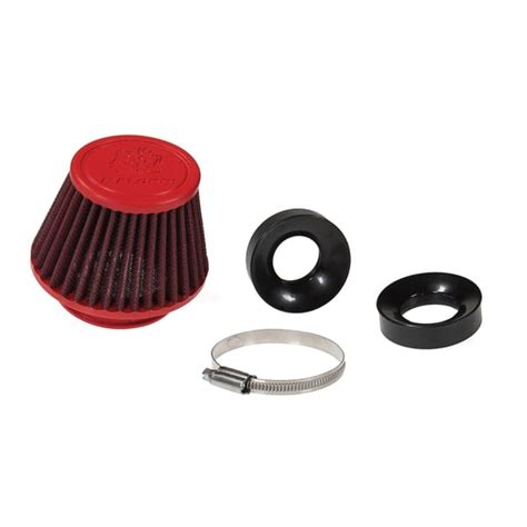 Racing Air Filter MALOSSI E18 Red Filter PHBG 15 21 PHBL 20 26 H 95 Mm