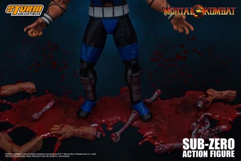 Mortal Kombat 3 VS Series Sub Zero Unmasked 1 12 Scale Figure