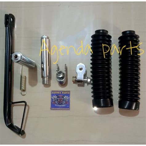 Jual PAKET PENINGGI SHOCK DEPAN BELAKANG HONDA WIN 100 BARANG SESUAI