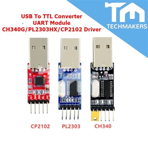 Usb To Ttl Converter Uart Module Ch340gpl2303hxcp2102 Driver Ch340