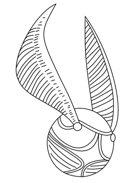 Harry Potter Golden Snitch Coloring Page Coloring Pages The Best Porn