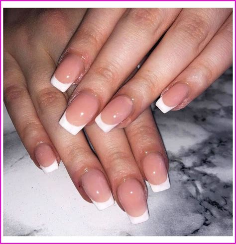 Short French Acrylic Nails Atelier Yuwa Ciao Jp