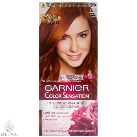 Garnier Color Sensation Amber Boja Za Kosu 7 40 Oliva Online Apoteka