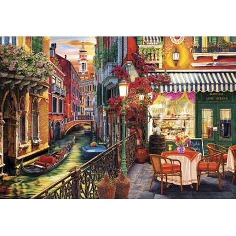 Comprar Puzzle Anatolian Café en Venecia de 2000 Piezas Anatolian 3952