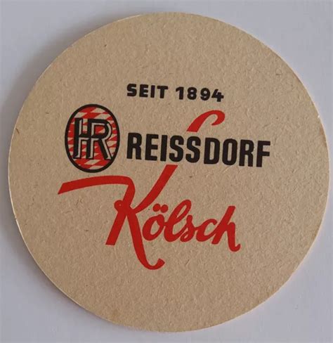 Alter Bierdeckel Privatbrauerei Heinrich Reissdorf Seit K Lsch