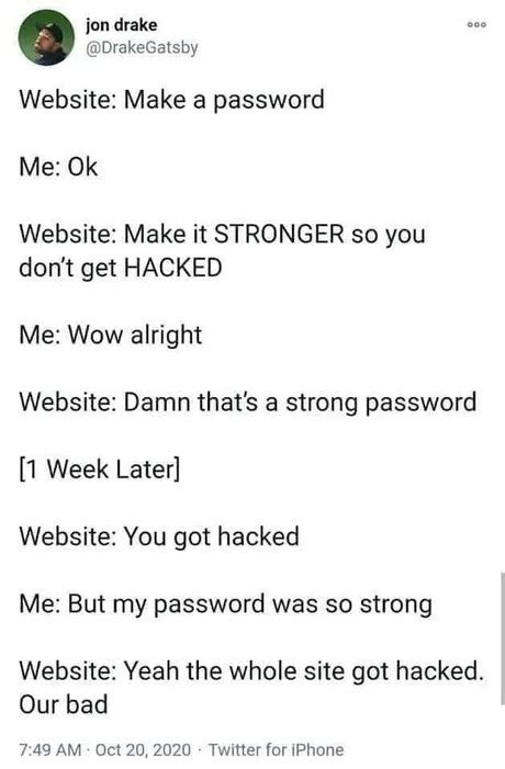 The best Password memes :) Memedroid