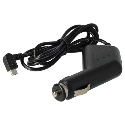 Vhbw Câble de charge prise allume cigare micro USB 12V 1 0 A compatible