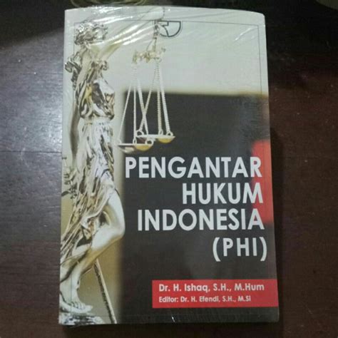 Jual Buku Original Pengantar Hukum Indonesia Phi Shopee Indonesia