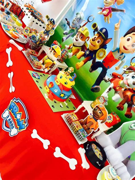 Paw Patrol Birthday Party Ideas Photo 1 Of 14 Catch My Party