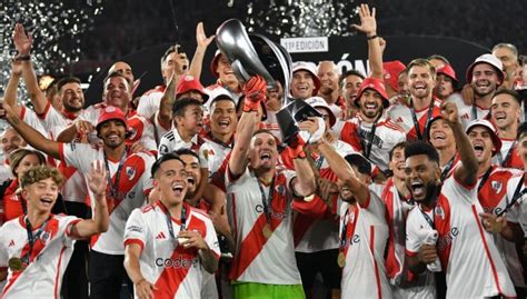 River campeón de la Supercopa Argentina así quedó la tabla histórica