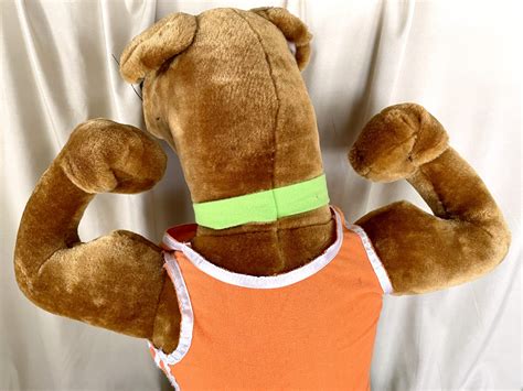 Huge 28 Scooby Doo Stuffed Plush Standing Animal Sports Gym Flex Etsy