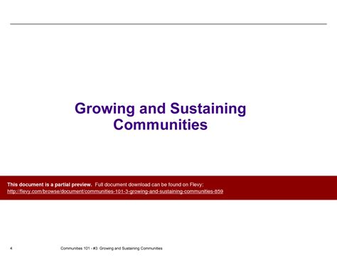 Communities 101 3 Growing And Sustaining Communities 24 Slide