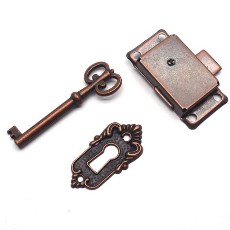 Buy T Tulead Furniture Lock Vintage Lock For Jewelry Antique Red Bronze