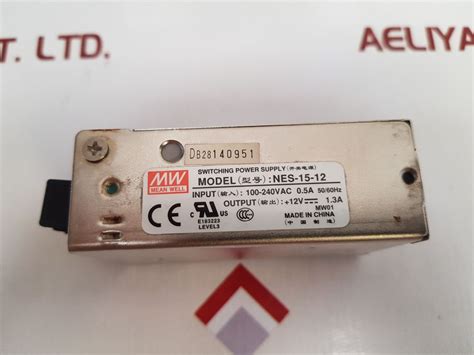 MEAN WELL NES-15-12 SWITCHING POWER SUPPLY - Aeliya Marine