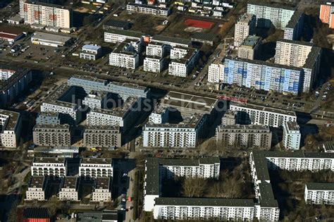 Berlin Aus Der Vogelperspektive Baustelle Wohngebiet Einer