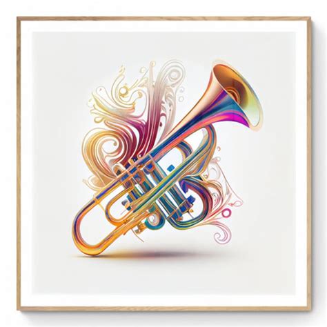 Trumpet Wall Art - Etsy