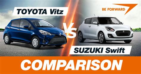 Toyota Vitz Vs Suzuki Swift Comparison