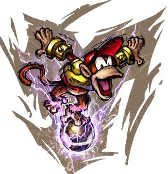 File Diddy Kong Msc Artwork Super Mario Wiki The Mario Encyclopedia