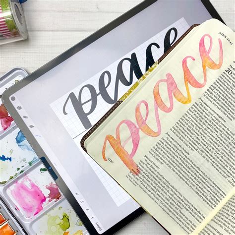 Bible Journaling & Free Templates • lillie belles designs