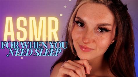 Asmr For People Who Need Some Sleep Tapping Brushing Inaudible