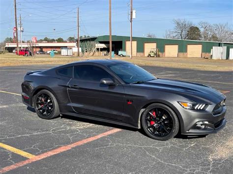 6th Gen Gray 2017 Ford Mustang Roush Automatic For Sale MustangCarPlace