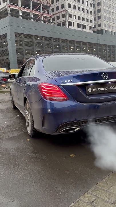 ТАКОЙ ВЫХЛОП ВЫ НЕ СЛЫШАЛИ НА 1.6 Mercedes W205 #cars #mercedes # ...