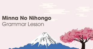 Minna No Nihongo Grammar Lesson