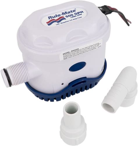 Amazon Rule Mate Automatic Bilge Pump 500 GPH 1890 LPH Boat