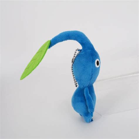 Blue Pikmin (Leaf) Mascot Plush Keychain | Authentic Japanese PIKMIN ...